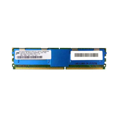 MT18HTF25672FDY-667E1D4 - Micron 2GB DDR2-667MHz ECC Fully Buffered CL5 240-Pin DIMM 1.8V 2R Memory Module MT18HTF25672FDY-667E1D4 - Micron 2GB DDR2-667MHz ECC Fully Buffered CL5 240-Pin DIMM 1.8V 2R Memory Module