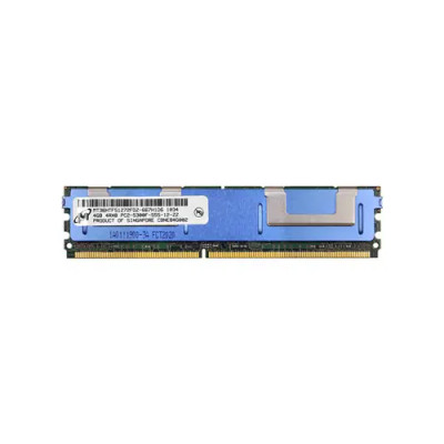 MT36HTF51272FDZ-667H1D6 - Micron 4GB DDR2-667MHz ECC Fully Buffered CL5 240-Pin DIMM 1.8V 4R Memory Module