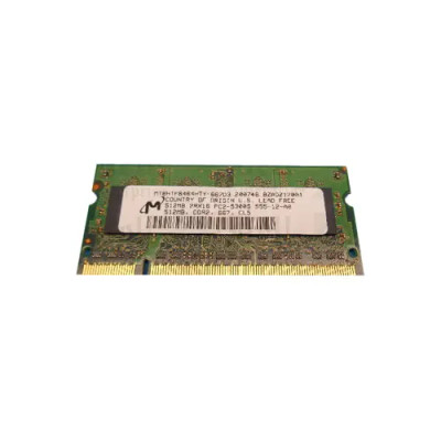 Micron 512MB DDR2-667MHz SODIMM Memory Module for Laptop Servers