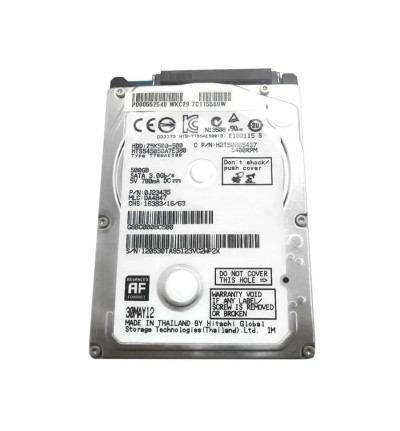 P000552540 - TOSHIBA 500GB 5400RPM SATA 2.5" HDD