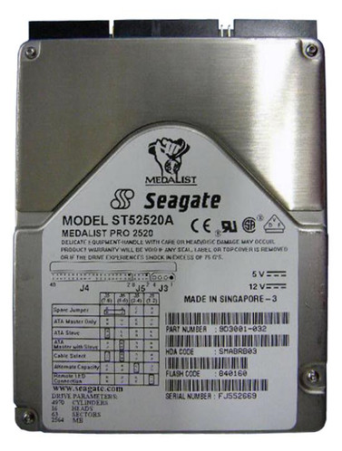 Seagate ST52520A Medalist Pro 2520 2.5GB 5400RPM IDE Hard Drive