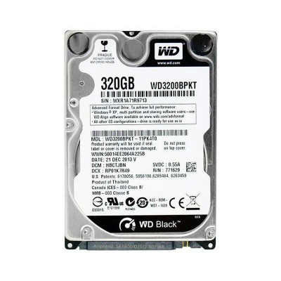 WD3200BPKT - Western Digital 320GB 7200RPM SATA 16MB 2.5" HDD