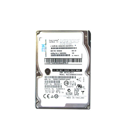 00E9919 - IBM 600GB 10000RPM SAS 12Gb/s 2.5" HDD