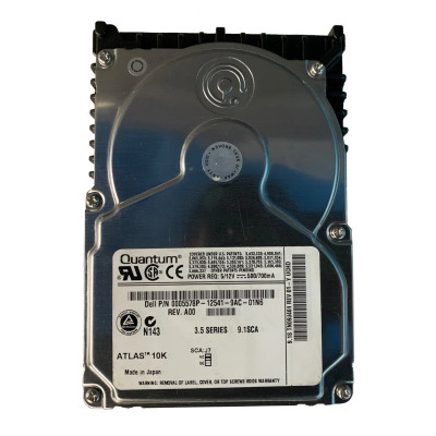 Dell 9GB 10000RPM Ultra 160 SCSI Hard Drive 3.5 - Compatible with Dell servers - Storage solution for data centers