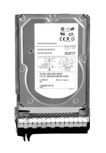 0F3869 - Dell 146GB 10000RPM Ultr320 SCSI 3.5-inch Hard Drive