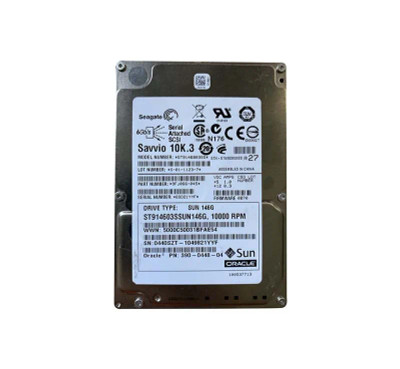 390-0448-02 - SUN 146GB 10000RPM SAS 6Gb/s 2.5" HDD
