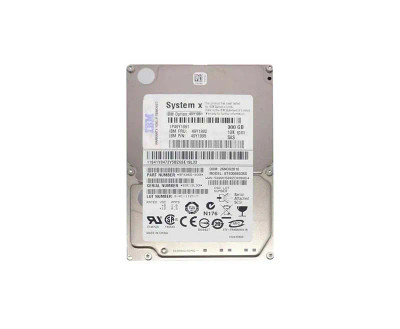 49Y1992 - IBM 300GB 10000RPM SAS 6Gb/s 2.5" HDD