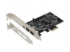 HP 1394 FireWire PCI Card for Business PCs, 2 x 6-pin FireWire, IEEE 1394 Plug-in Card, compatible with HP Business PCs