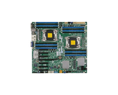 SuperMicro X10DRH-iT Dual Socket R3 LGA 2011 Server Motherboard, Intel C612 Chipset, DDR4, 10 x SATA, E-ATX