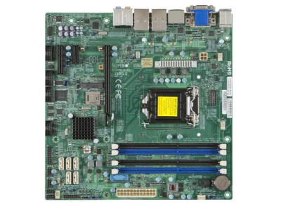 Supermicro X10SLQ-B LGA1150 Q87 MicroATX Motherboard for Intel DDR3 SATA3 USB3.0 A 2GbE servers