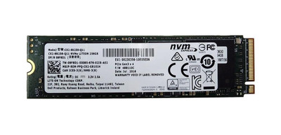 09F8D1 - Dell / Lite-On 256GB Multi-Level Cell PCI Express 3x4 (NVMe) M.2 2280 Solid State Drive