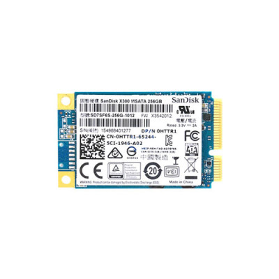 Dell 256GB TLC SATA 6Gb/s mSATA SSD 0HTTR1 for laptops and ultrabooks