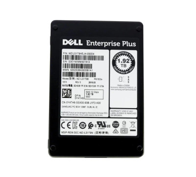 0Y4TH9 - Dell 1.92TB SAS 12Gb/s 2.5" Read Intensive SSD