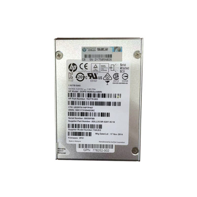 HP 1.92TB Multi-Level Cell SAS 6Gb/s 2.5 SSD for StoreServ 7000/8000 - DOPE1920S5XNNMRI - Server Storage Drive