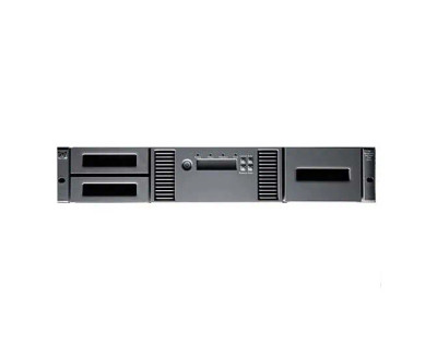 HP 60TB/150TB LTO-6 Ultrium 6250 MSL2024 SAS Tape Library, 1 Drive/24 Slots, for Data Backup and Storage