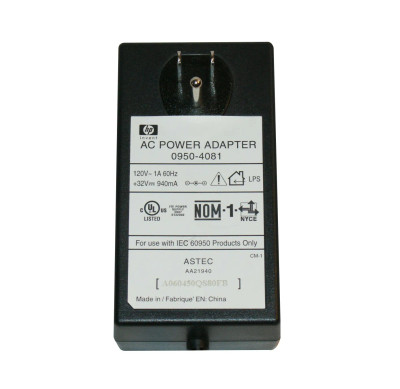 HP 30Watt AC Power Adapter 32VDC 0.94A for PhotoSmart 5550 7150 7155 Printers - Barrel Plug - Compatible with HP