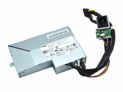Dell 155-Watts Power Supply for OptiPlex 3040, compatible with desktop computers, sleek black design