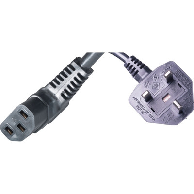 J9918A - HP 2.3m C13 90° to BS 1363/A Power Cord