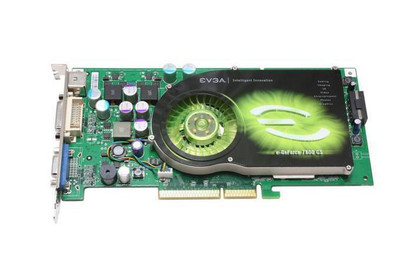 256A8N506AX - EVGA 256MB GDDR3 256-Bit DVI AGP 8x Graphics Card