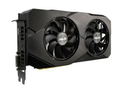 Asus Dual GeForce RTX 2060 Graphic Card 6GB GDDR6 - DUAL-RTX2060-6G-EVO - Compatible with ProLiant DL360p Gen8 servers