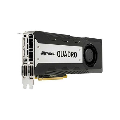 Dell Nvidia Quadro K6000 12GB GDDR5 Graphics Card for Workstations - PCI Express 3.0 x16, DVI-I DVI-D, Dual Display