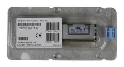 627814-B21-A1 - HP 32GB PC3-8500 DDR3-1066MHz ECC Registered DIMM