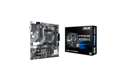 Asus Prime A520M-K Desktop Motherboard AMD A520 Chipset AM4 Socket - Compatible with Desktop Computers