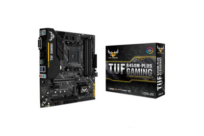 ASUS TUF B450M-PLUS GAMING Desktop Motherboard AMD B450 Socket AM4 - for gaming PCs