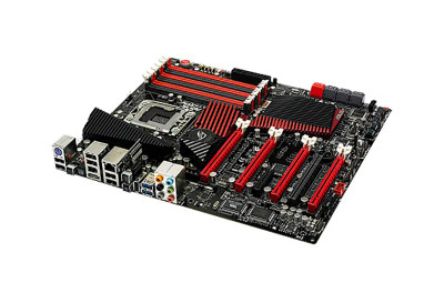 90-MIBC10-G0EAY00Z - ASUS Rampage III Extreme Desktop Board Intel Chipset ATX Socket B LGA-1366 24GB DDR3 SDRAM Serial