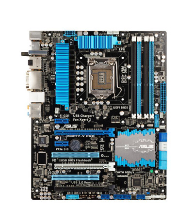 ASUS P8Z77-V PRO LGA 1155 Intel Z77 Chipset ATX Motherboard for 3rd/2nd Gen CPUs - 90-MIBHS0-G0EAY0DZ