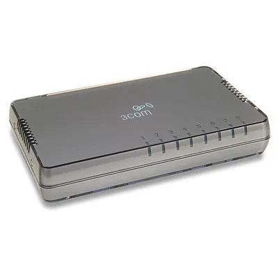 HP V1405-8G 8-Port Ethernet Switch for Desktop - JD871A#ABB - Unmanaged Layer2, 10/100/1000 RJ-45, Compact Size