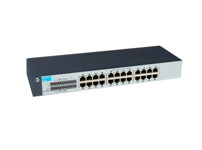 HP 1410-24 24-Port Unmanaged Fast Ethernet Switch for Desktop Use