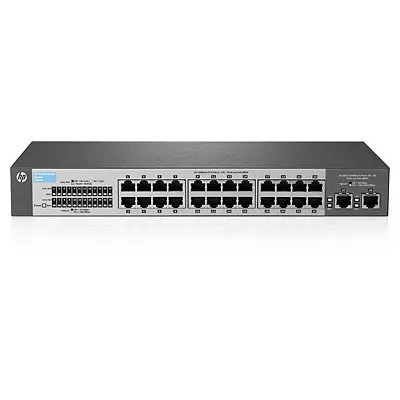 HP V1410-24-2G Ethernet Switch 24-Port J9664AR for network connectivity in office or data center