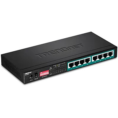 TRENDnet TPE-LG80 8 Port Gigabit Ethernet Switch for Twisted Pair Networks - Layer 2 Supported - Lifetime Warranty