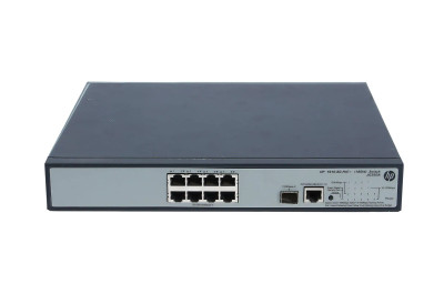 HP 1910-8G-PoE+ Gigabit Ethernet Switch, 8-Ports 1000Base-T, 1-Port SFP, Managed - Ideal for network setups