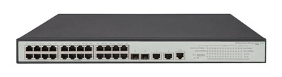 HP OfficeConnect 1950-24G 24-Port Gigabit Switch, PoE+, Rack-Mountable - Ideal for network setups in offices