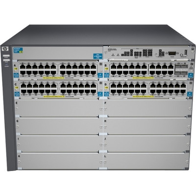 HPE E5412-92G-PoE Switch Chassis 7U Rack-mountable - J9540A#B2E
