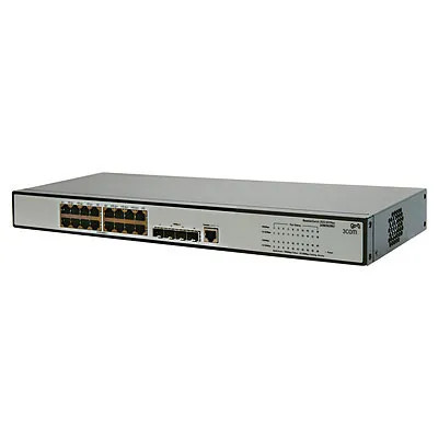 HP ProCurve Switch V1910-16G 16-Port Managed Ethernet + 4 SFP, Gigabit, for network infrastructure