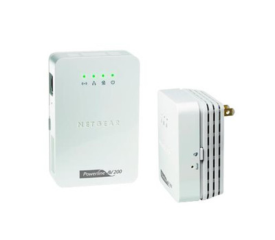 NetGear Powerline AV 200 Ethernet Adapter XAV2001-100PES for fast home networking