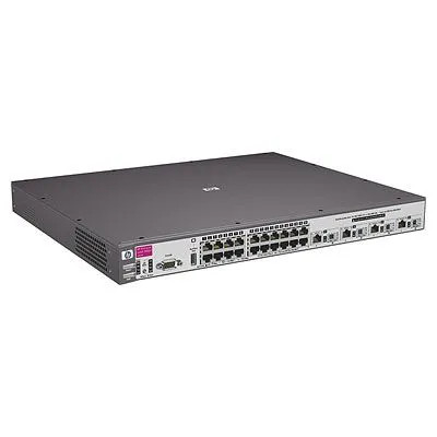 HP ProCurve Switch 3400CL-24G 24-Port Managed Stackable GigaBit Ethernet with 4 x SFP, compatible with server racks
