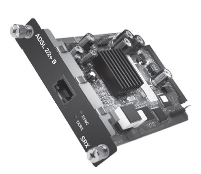 SRX-MP-1ADSL2-B - Juniper Networks 1-Port ADSL2+ Mini-PIM Interface Module
