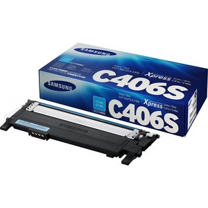 HP Samsung CLT-C406S Cyan Toner Cartridge for ST988A Printer - High-Quality Cyan Toner Cartridge for Vibrant Prints