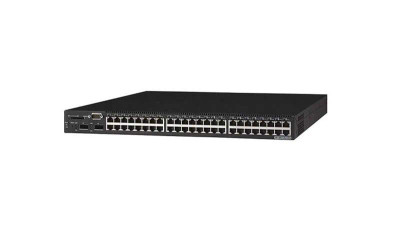Dell Force 10 48-Port 10GB Base-T RJ45+4 x 40GbE Switch, ideal for high-speed networking in data centers