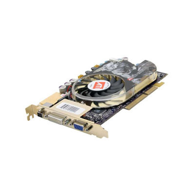100714200PAL - ATI 256MB GDDR3 AGP x8 DVI VGA TV Tuner Graphics Card