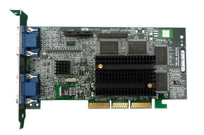 HP G4 Dual Video AGP graphics card for enhanced display performance in desktop computers
