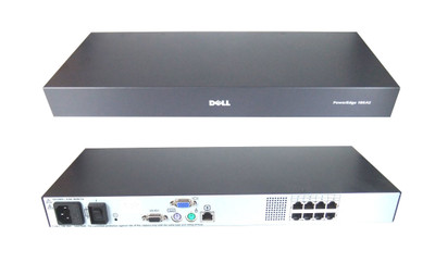 221-8096 - Dell 8-Port IP Analog KVM Switch Console Unit