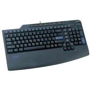 37L0839 - IBM 104-Key Spanish Black Keyboard