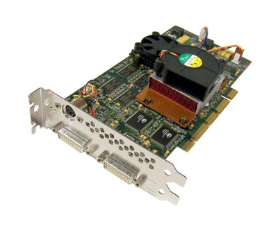 ATI Fire Gl4 Graphics Card with Dual DVI and Zalman Cooler, AGP - Compatible with ProLiant DL360p Gen8 servers