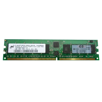 413151-851 - HP 1GB DDR-333MHz PC2700 ECC Registered CL2 184-Pin DIMM 2.5V Memory Module