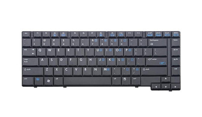 HP Keyboard for Business Notebook 6510B 6515B 6715B - QWERTY layout, black color, compatible with HP laptops - mounted